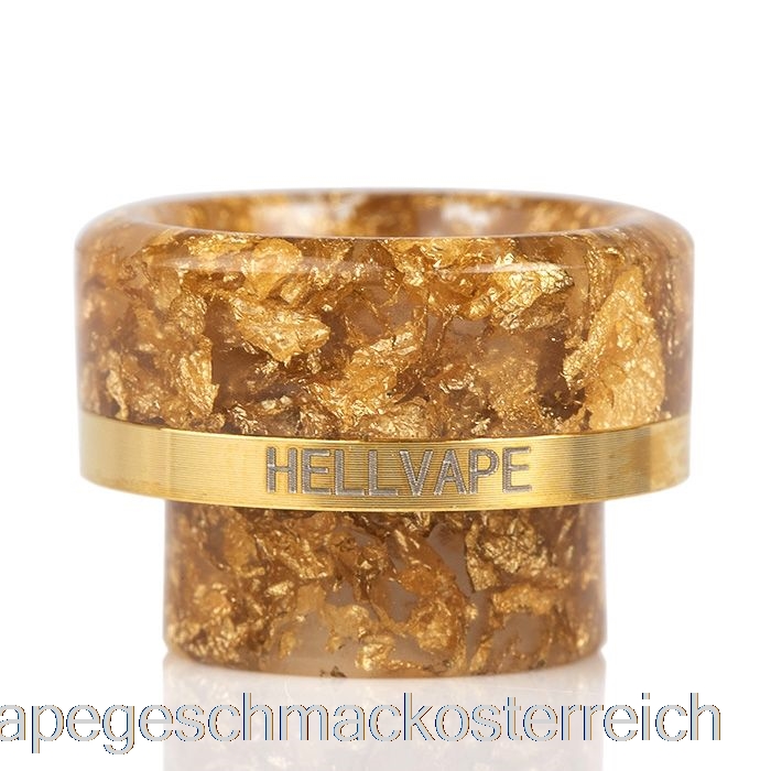 Hellvape Ag+/passage Rda Drip Tip Gold Vape Geschmack